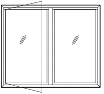 Single Shutter Inside Open + Side Fix